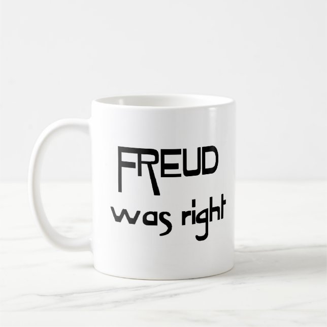 freud was right coffee mug (Left)