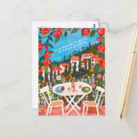 Freude Glück Neuen Haus schöne Landschaft