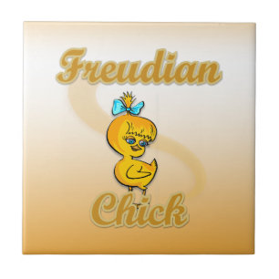 Freudian Chick Tile