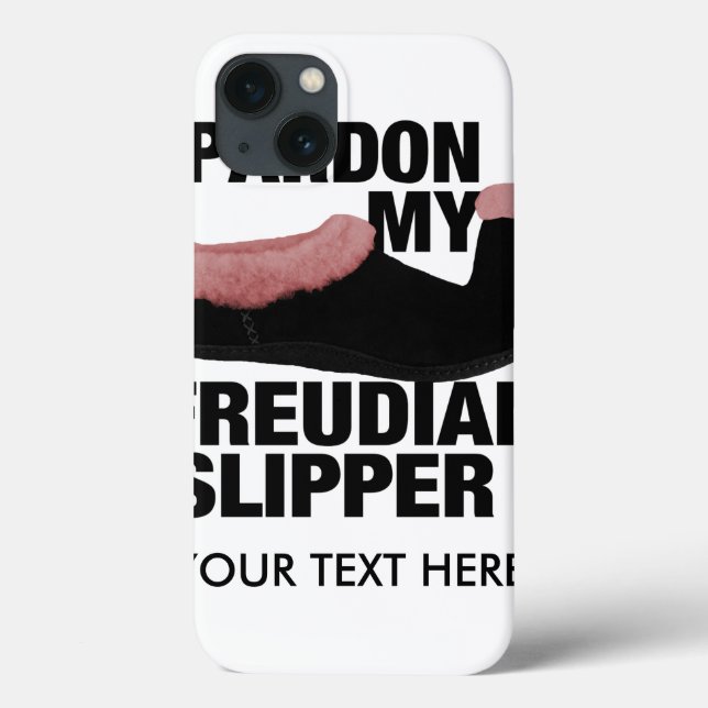 Freudian Slipper custom iPad case (Back)
