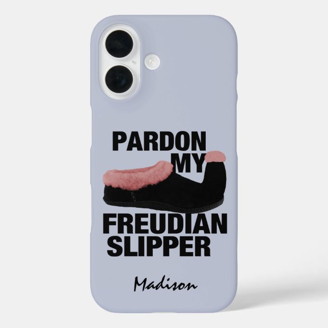 Freudian Slipper custom name & colour phone cases (Back)