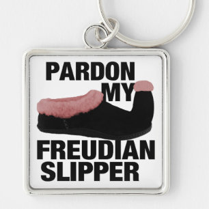 Freudian Slipper key chain