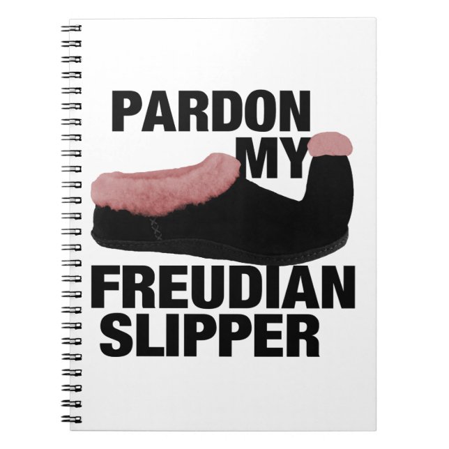 Freudian Slipper notebook (Front)