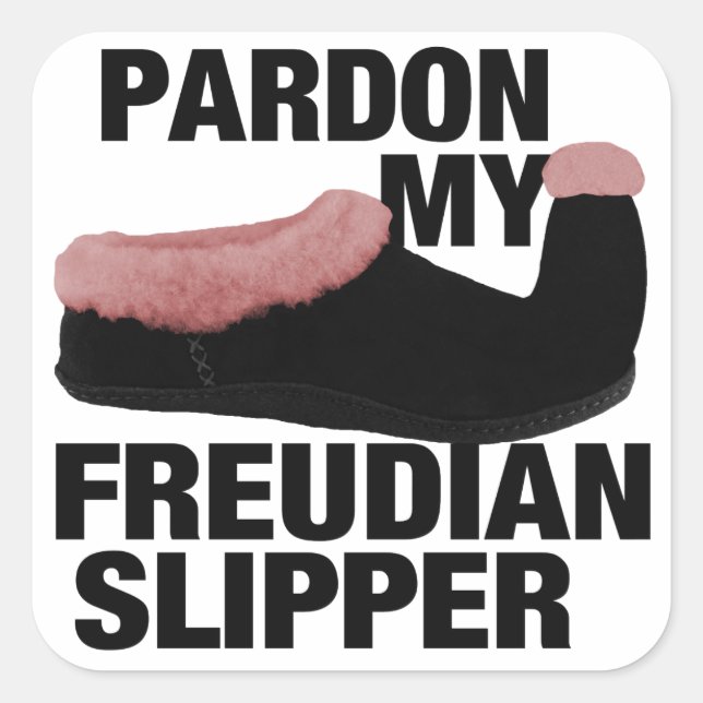 Freudian Slipper stickers (Front)