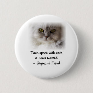 Freud's Cat 6 Cm Round Badge