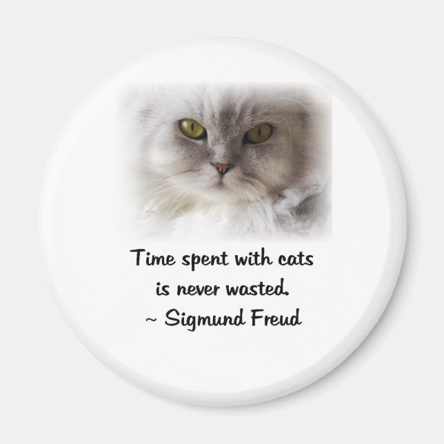 Freud's Cat Magnet (Front)