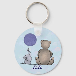 freunde Postkarte Key Ring