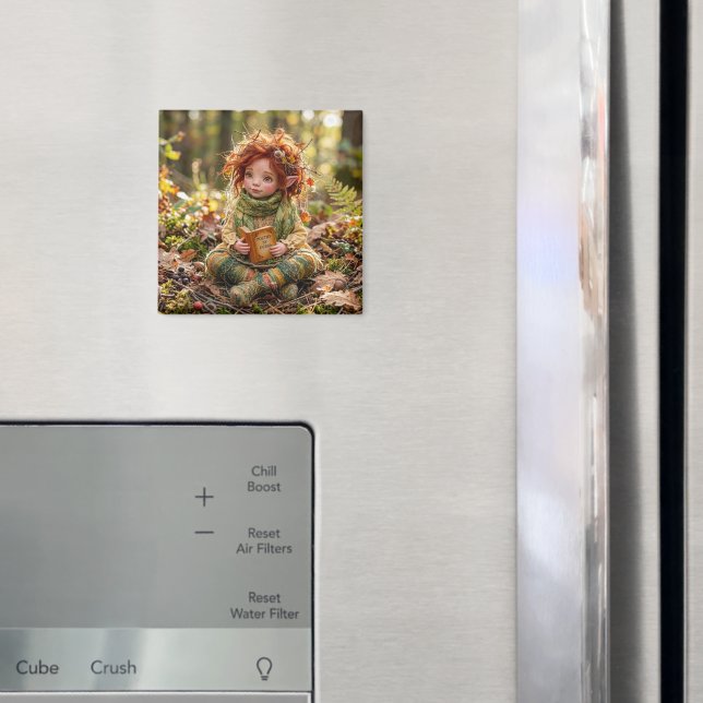 Freya Fall Elf Magnet (In Situ (Fridge))