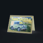 "FREYA" The Series One Truck Cab Christmas Card<br><div class="desc">"Happy Christmas Card" (with decorative border)
An Original By GJLC  JackCrisp.co.uk</div>