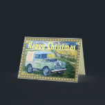 "FREYA" The Series One Truck Cab Christmas Card<br><div class="desc">"Happy Christmas Card" (with decorative border)
An Original By GJLC  JackCrisp.co.uk</div>