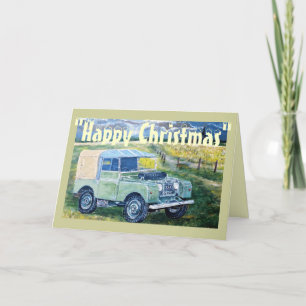 "FREYA" The Series One Truck Cab Christmas Card