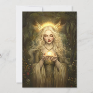 Freyja’s Relationship Guidance Prayer Altar Card