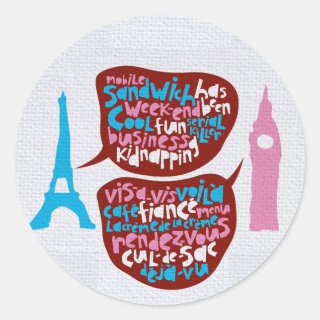 FRGB CLASSIC ROUND STICKER (Front)