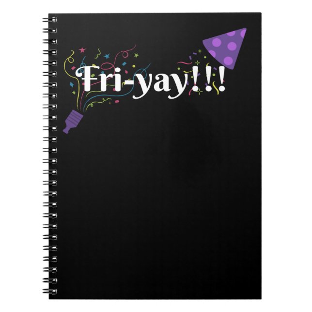 Fri-yay! Friday Notebook (Front)