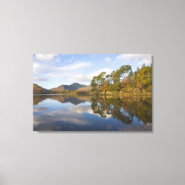 Friars Crag, Derwentwater, Lake District, Canvas Print (Front)