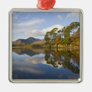 Friars Crag, Derwentwater, Lake District, Metal Tree Decoration