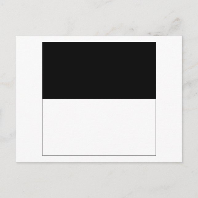 Fribourg Flag Postcard (Front)