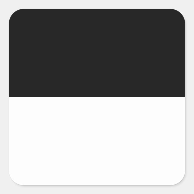 fribourg province Switzerland swiss flag region Square Sticker (Front)