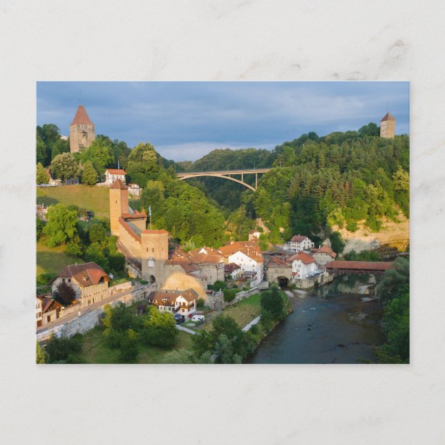 Fribourg, Switzerland Postcard (Front)