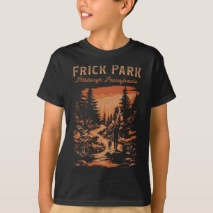 Frick Park Pittsburgh Pennsylvania Vintage Hiking T-Shirt