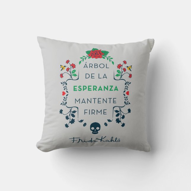 Frida Kahlo | Árbol De La Esperanza Cushion (Front)