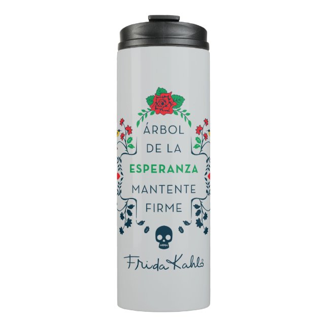 Frida Kahlo | Árbol De La Esperanza Thermal Tumbler (Front)