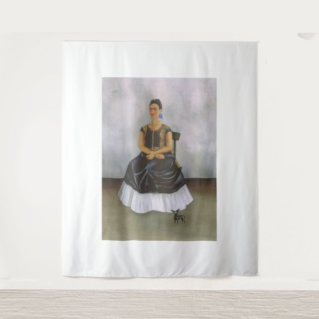 Frida Kahlo art Tapestry (Front)
