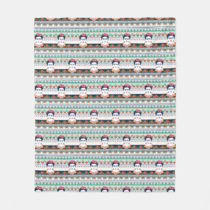 Frida Kahlo   Aztec Fleece Blanket