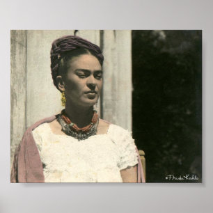 Frida Kahlo Blush Photograph Poster