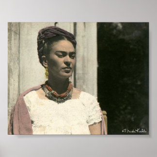 Frida Kahlo Blush Photograph Poster