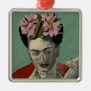 Frida Kahlo by Garcia Villegas Metal Tree Decoration