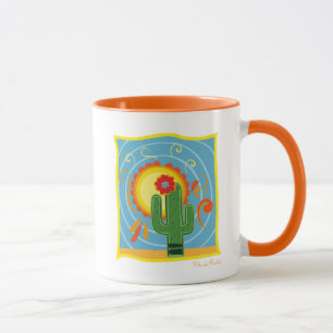 Frida Kahlo Cactus Graphic Mug