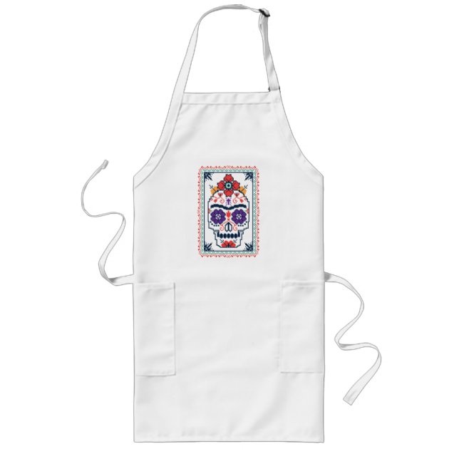 Frida Kahlo | Calavera Long Apron (Front)