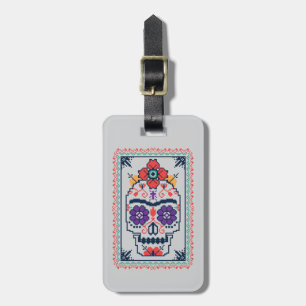 Frida Kahlo   Calavera Luggage Tag