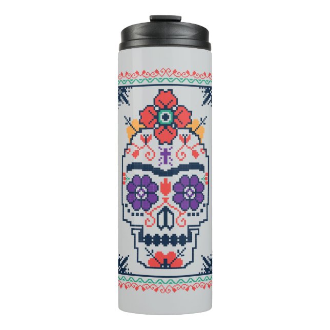 Frida Kahlo | Calavera Thermal Tumbler (Front)