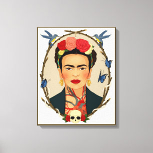 frida kahlo canvas print