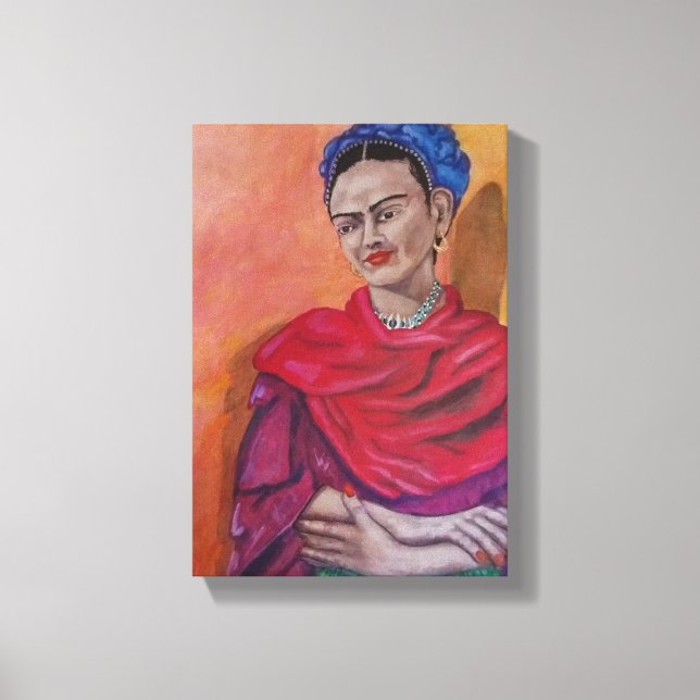Frida Kahlo Canvas Print (Front)