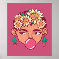 Frida Kahlo Cartoon