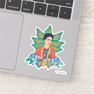 Frida Kahlo Colourful Floral Graphic