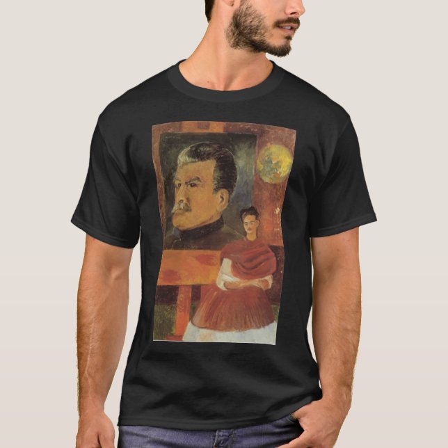 Frida Kahlo Communist Stalin Painting Essential T- T-Shirt (Front)