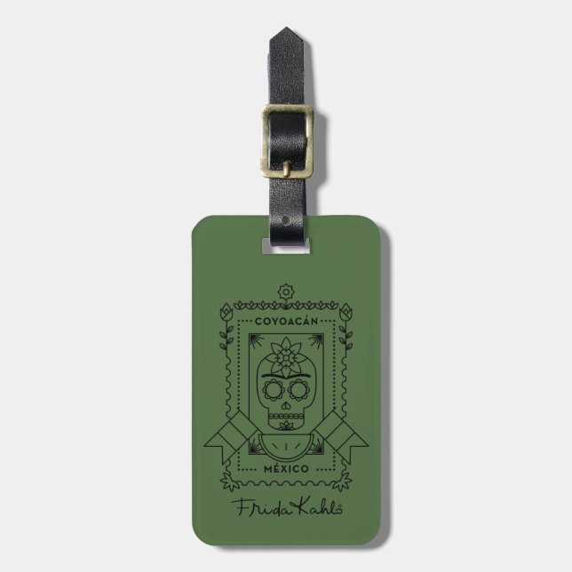 Frida Kahlo | Coyoacán Luggage Tag (Front Vertical)