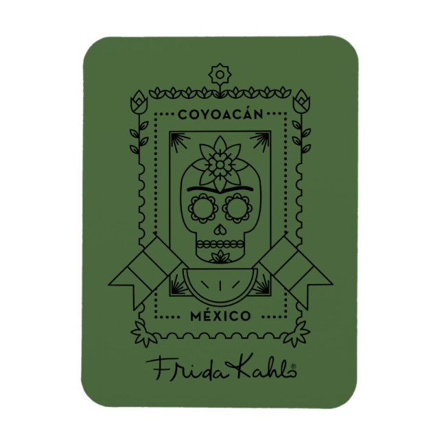 Frida Kahlo | Coyoacán Magnet (Vertical)