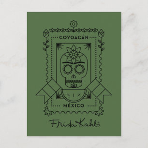 Frida Kahlo   Coyoacán Postcard