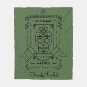 Frida Kahlo   Coyoacán Fleece Blanket