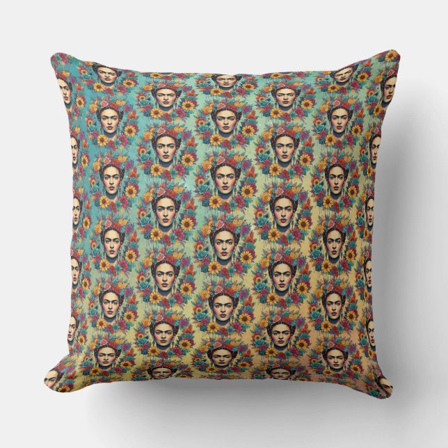 Frida Kahlo Cushion (Front)