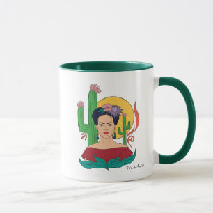 Frida Kahlo Desert Graphic Mug