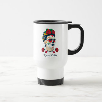 Frida Kahlo | El Día de los Muertos Travel Mug