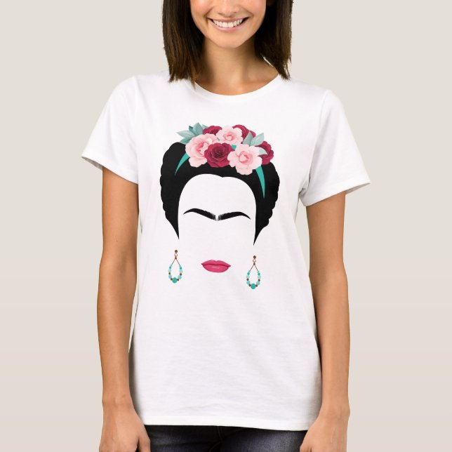 Frida Kahlo Feminist Gift T-Shirt (Front)