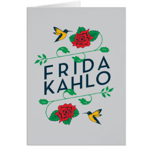 Frida Kahlo   Floral Typography