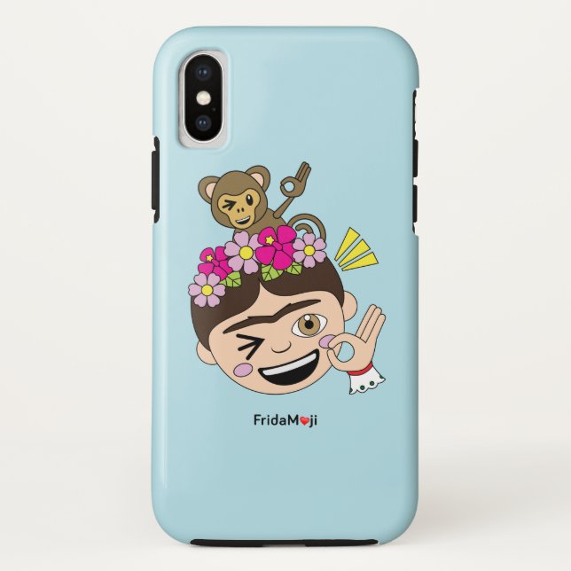 Frida Kahlo | FridaMoji - A OK Case-Mate iPhone Case (Back)